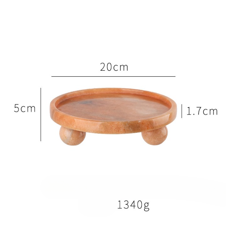 Natural Stone Decorative Tray Plate