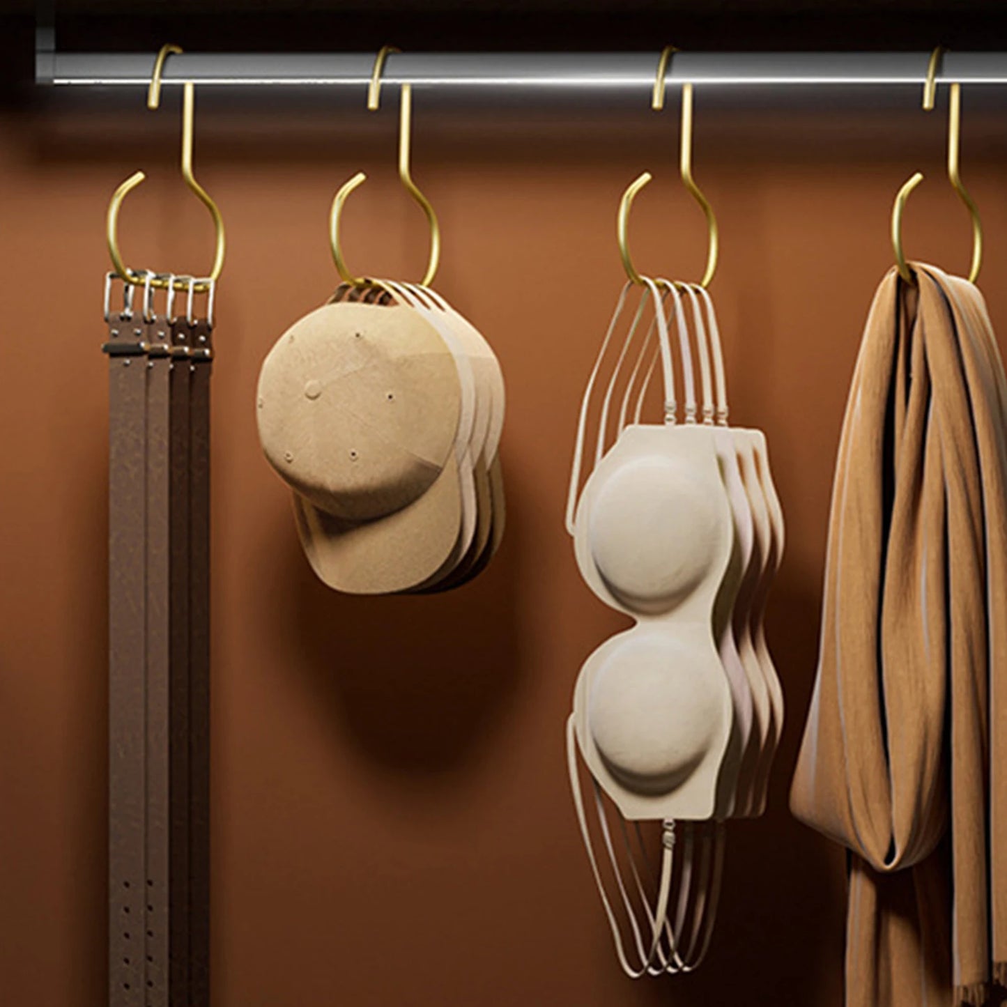 Metal Hat Hangers (Multi-Functional)