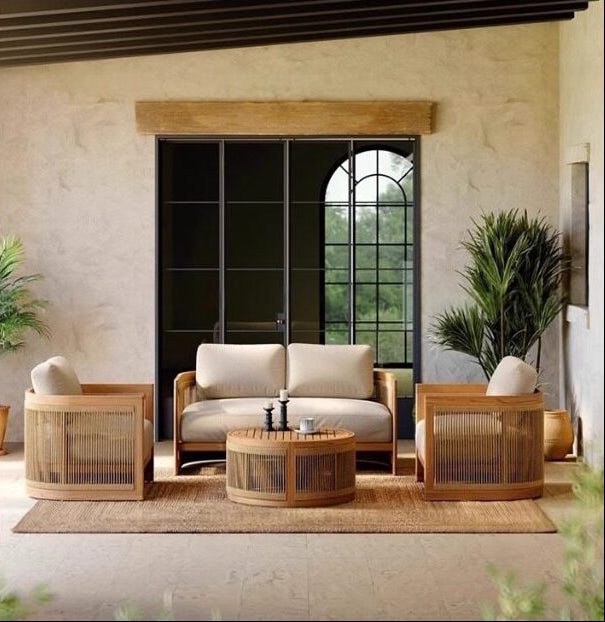 Woven Sofa Patio and Garden Set
