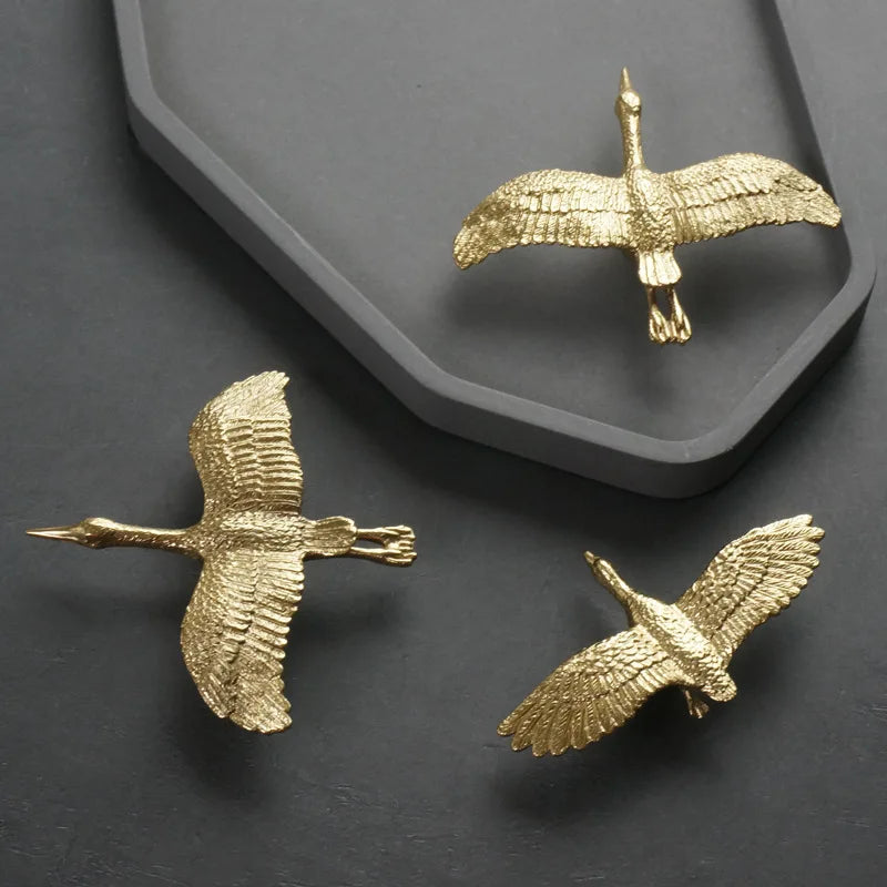 Wild Goose Bird Drawer Cabinet Handle & Knob