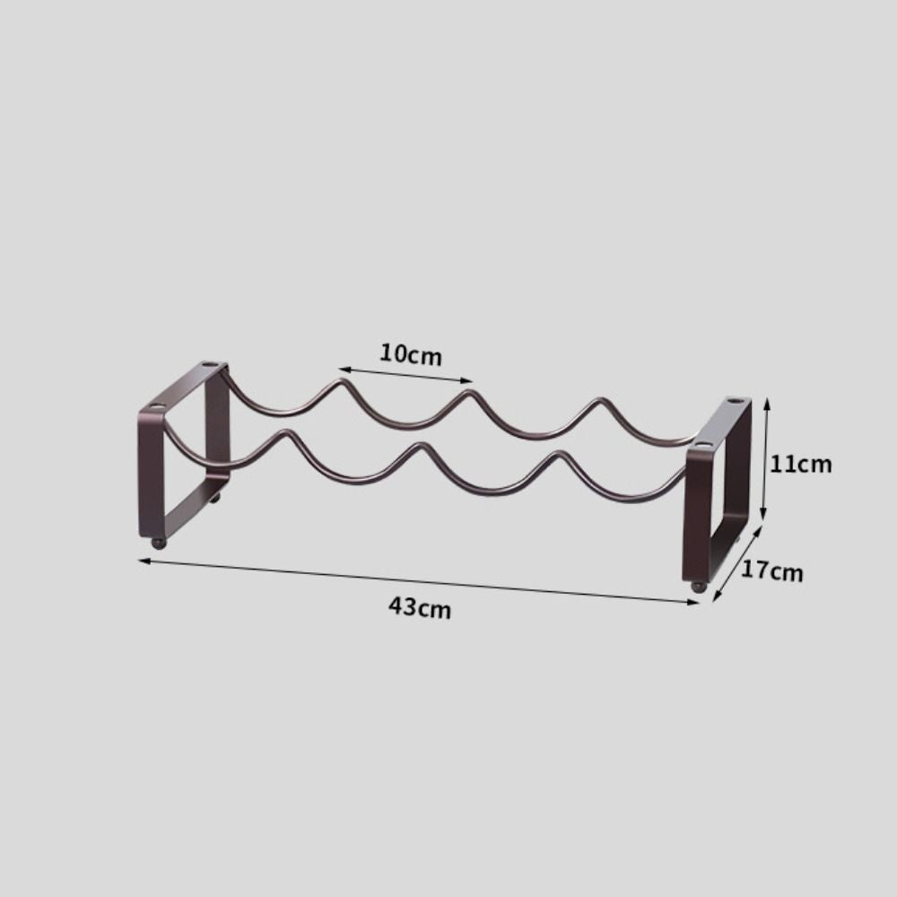 Stackable Metal Wine Bottle Rack