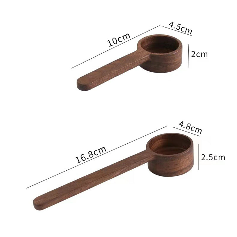 Wooden Measuring Coffee Bean Scoop