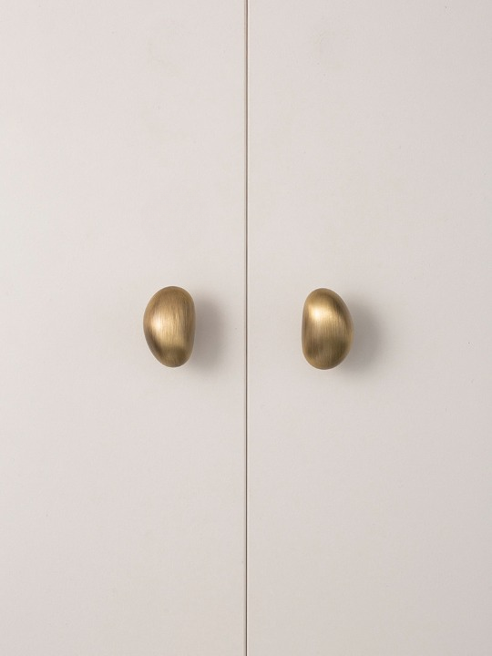 Irregular Retro Solid Brass Cabinet Knobs