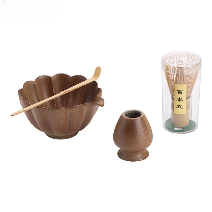 Cherry Bowl Shape Matcha Set