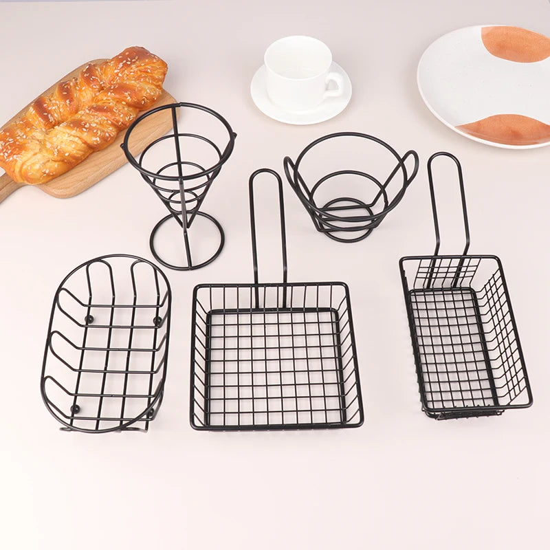 Metal Fryers Baskets with Handle