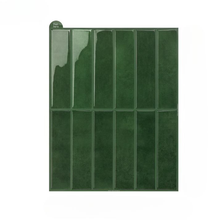 Classic Rectangular Peel and Stick Tiles