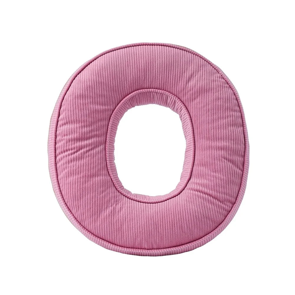 Pink ABC Letter Pillows