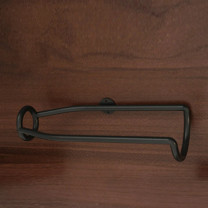 Wall-Mounted Wine Rack Holder