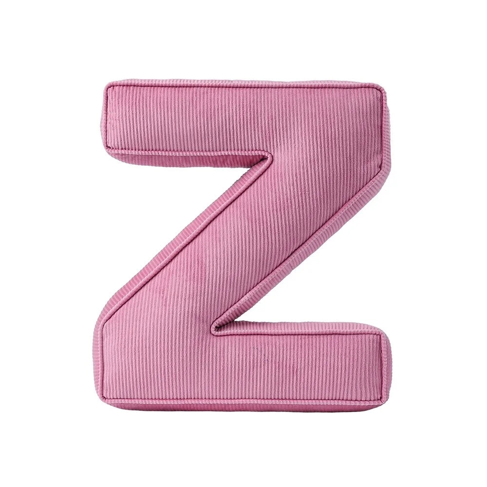 Pink ABC Letter Pillows