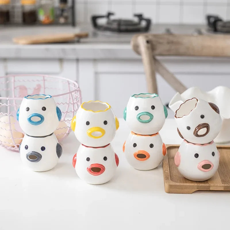 Ceramic Egg Yolk & White Separator