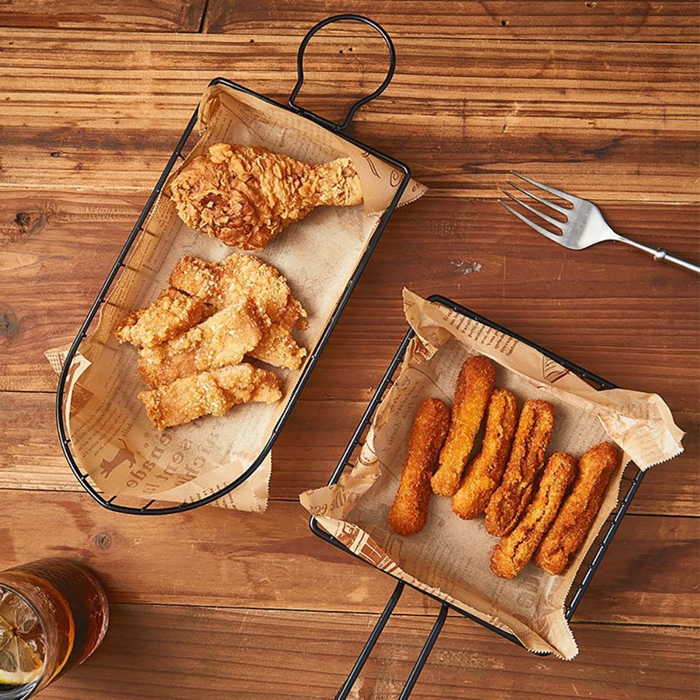 Metal Fryers Baskets with Handle