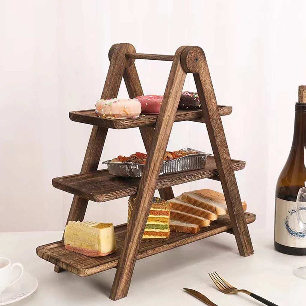 3 Tier Serving Tray Stand