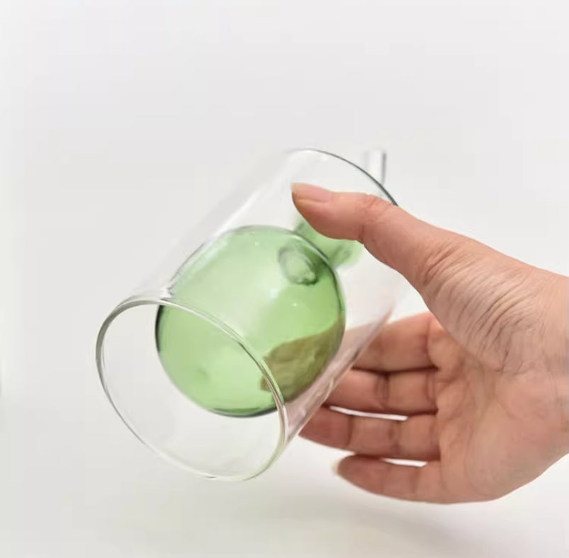 Double Glass Seasoning Oil Bottle Dispensers