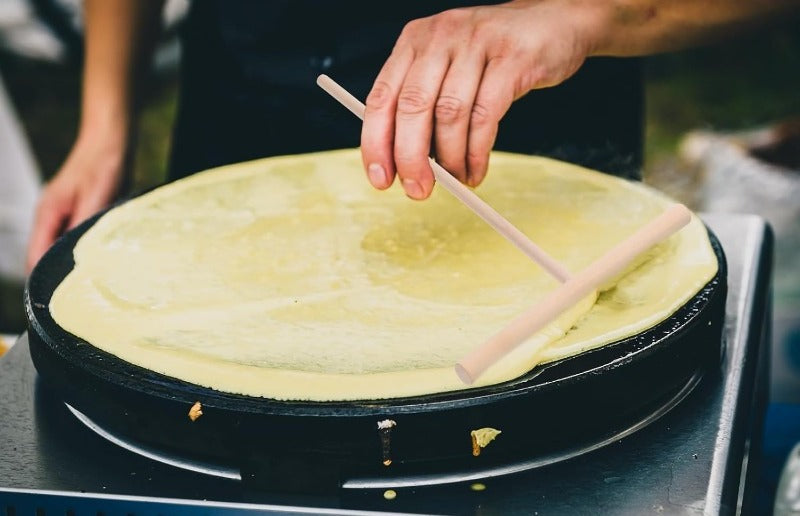 Wooden Crepe Spreader & Spatula