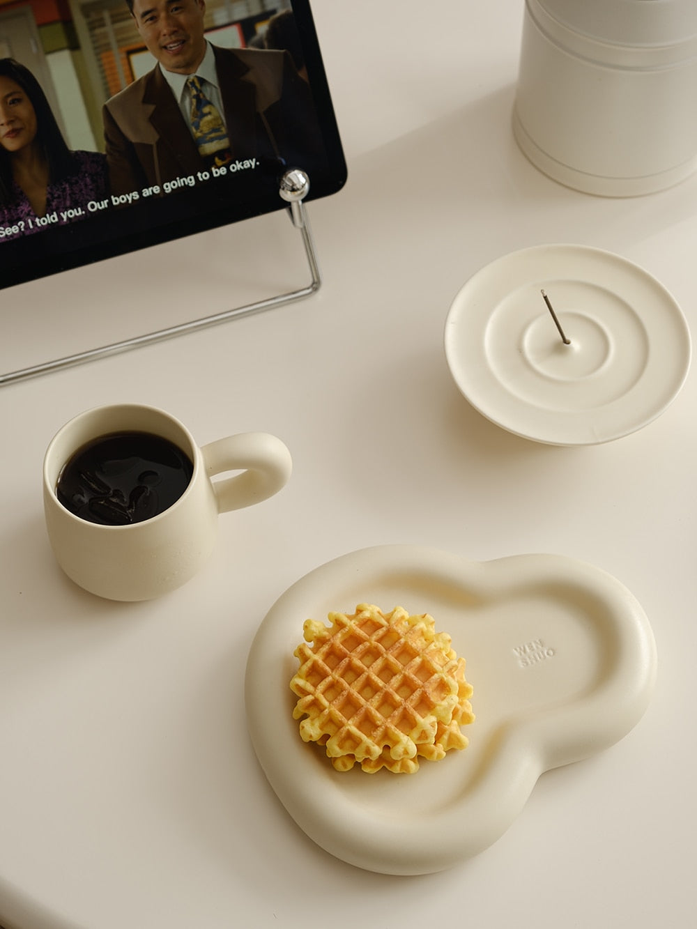 Coffee Mug & Plate