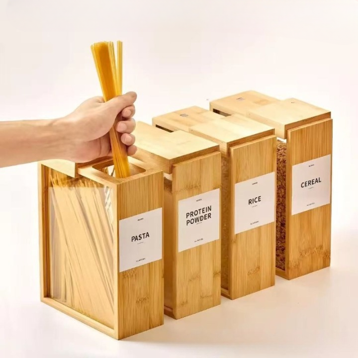 Wooden Food Storage Containers
