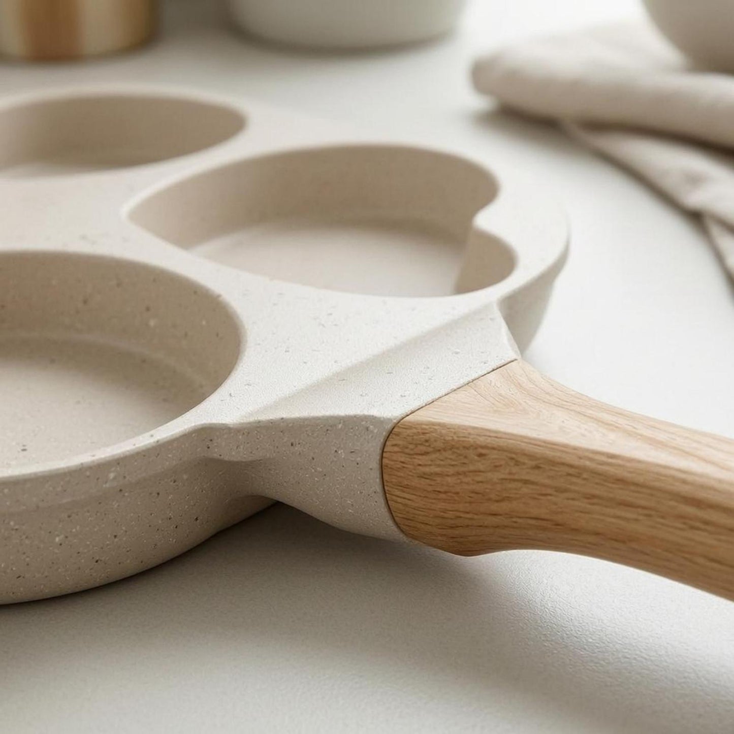 4 in 1 Pan with Wooden Handle