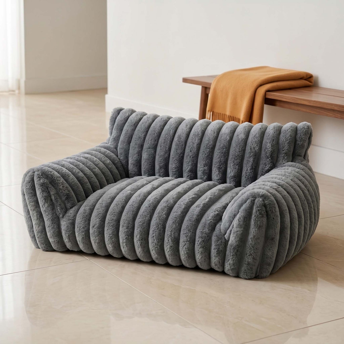 Classic Rectangular Cats & Dogs Bed