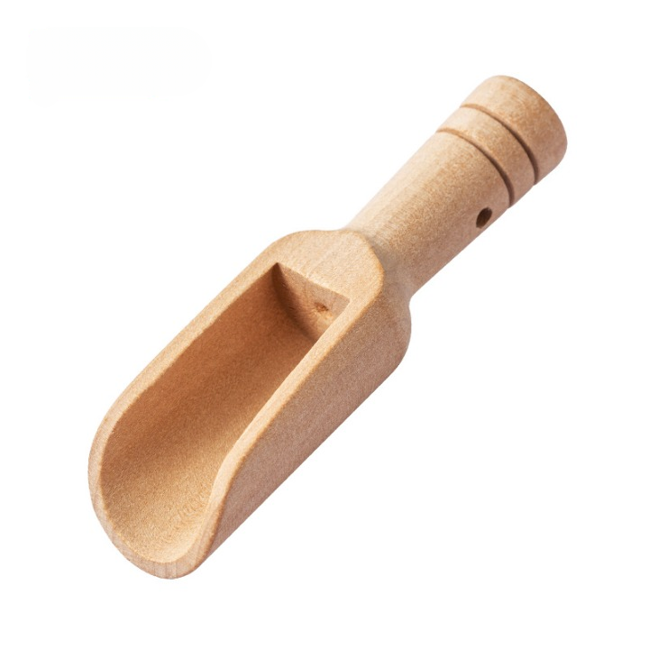 Mini Wooden Spice Scoop