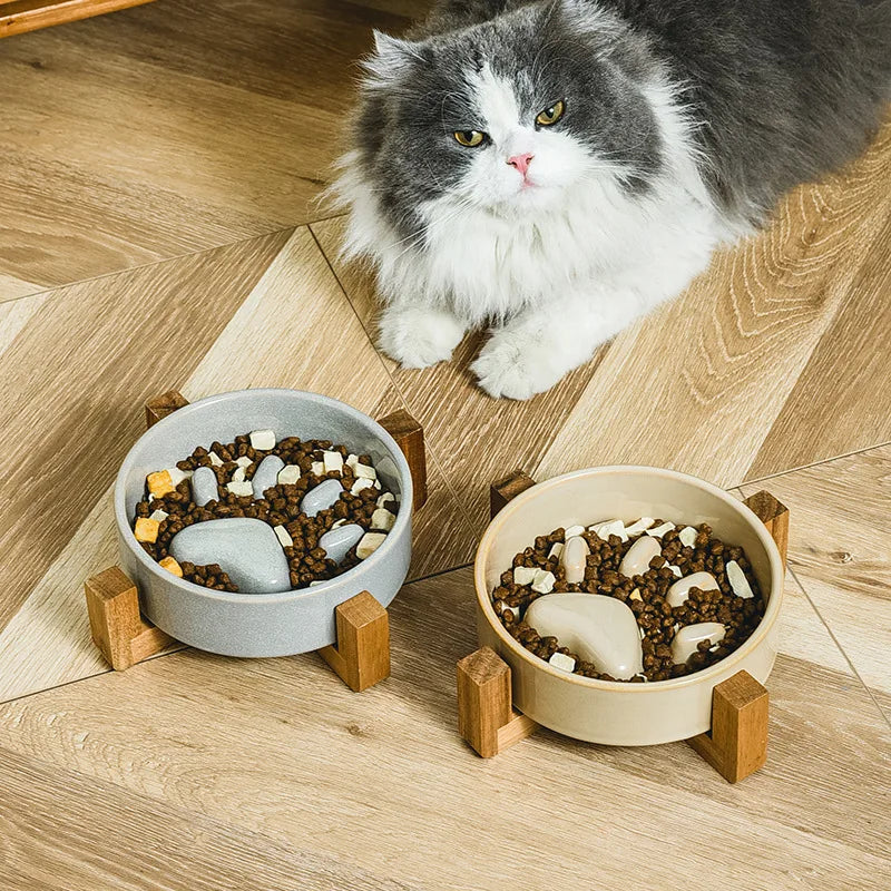 Paw Ceramic Food Bowl