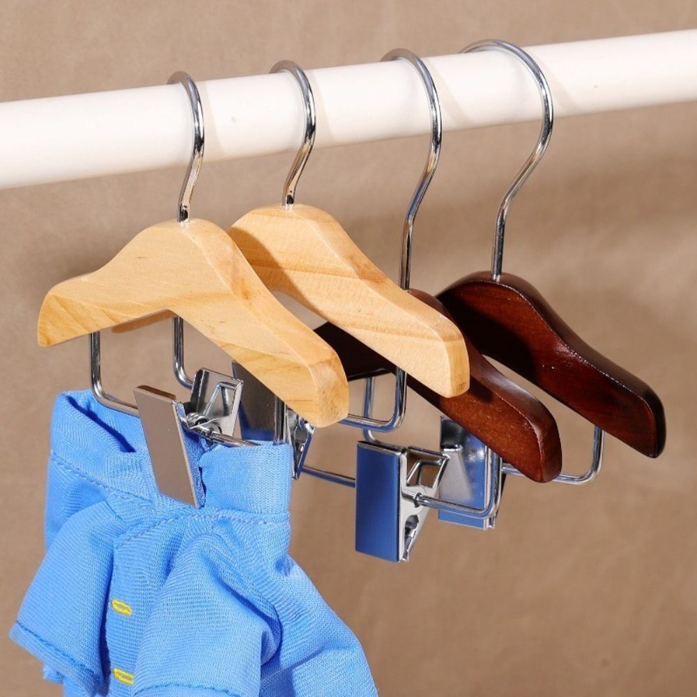 Mini Wooden Clothing Hangers