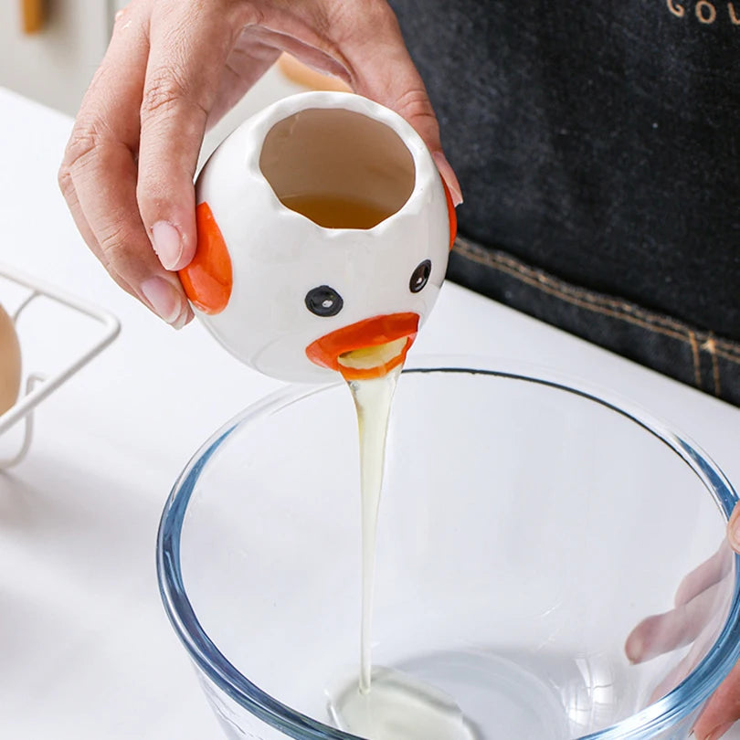 Ceramic Egg Yolk & White Separator