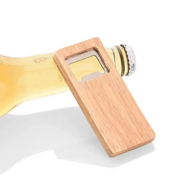 Manual Wooden Bottle Opener