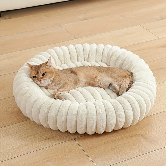 Classic Round Cats & Dogs Bed
