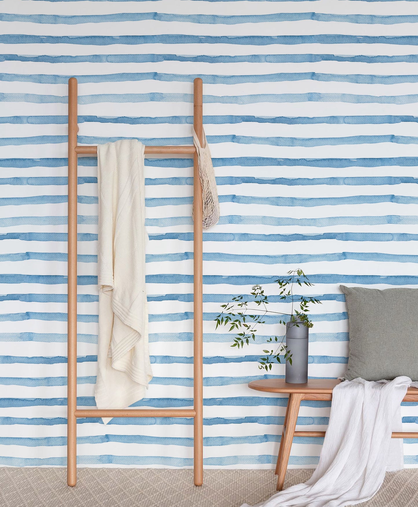 Stripes Peel and Stick Wallpaper