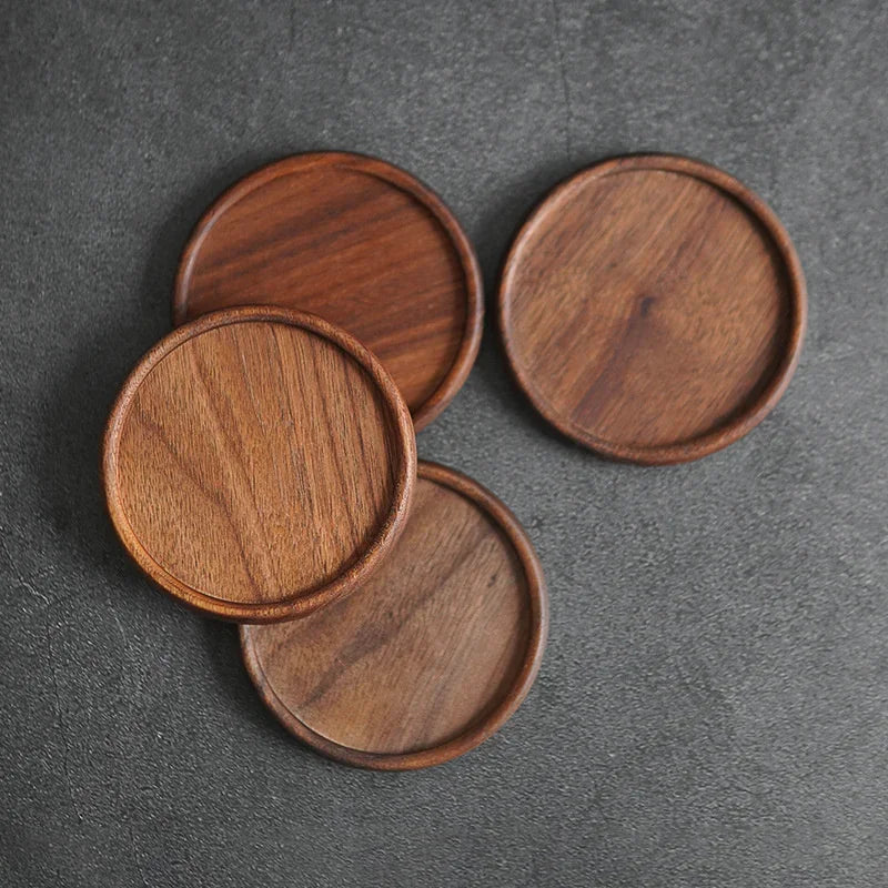 Round Wooden Coasters