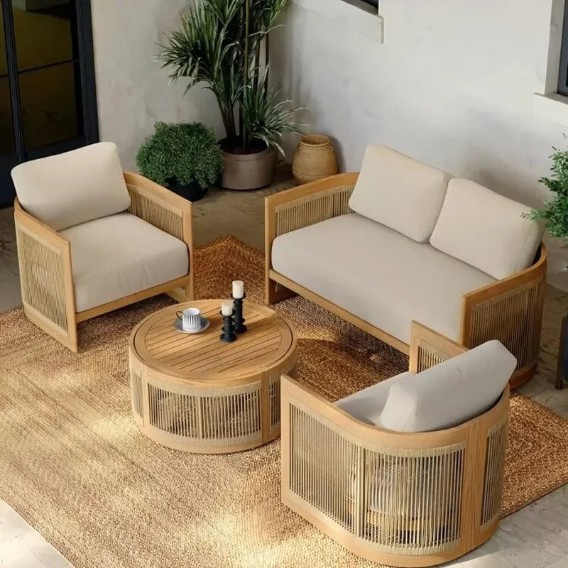 Woven Sofa Patio and Garden Set