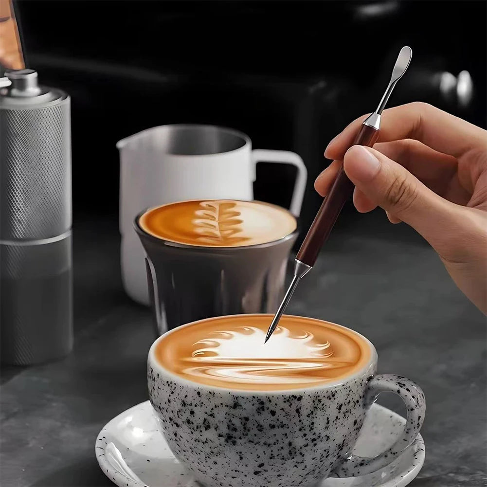 Coffee Latte Art Needle Pen