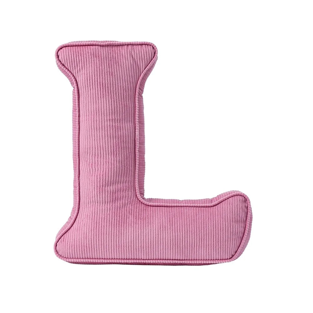 Pink ABC Letter Pillows