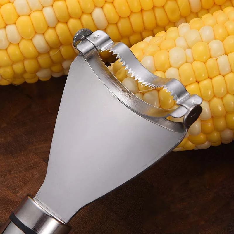 Metal Corn Peeler with Handle