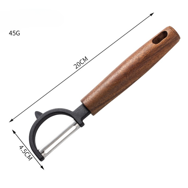 Vegetable Peeler with Wooden Handle