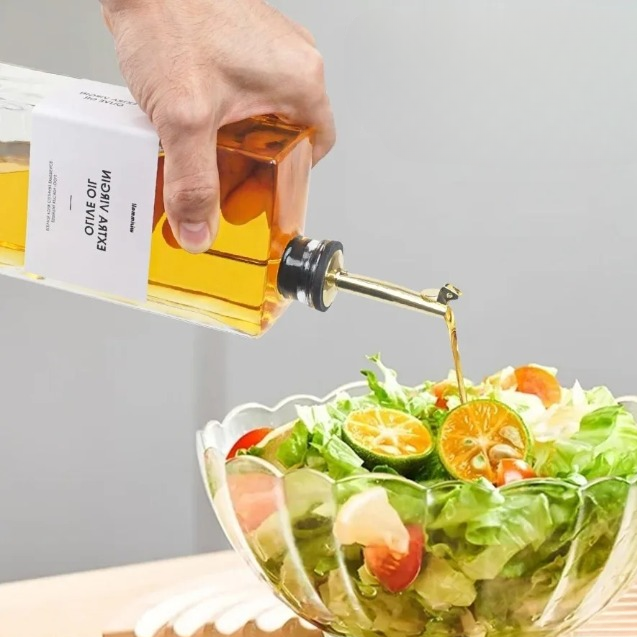 Thin Glass Seasoning Oil Bottle Dispensers