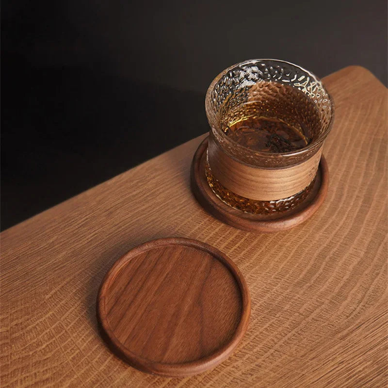 Round Wooden Coasters