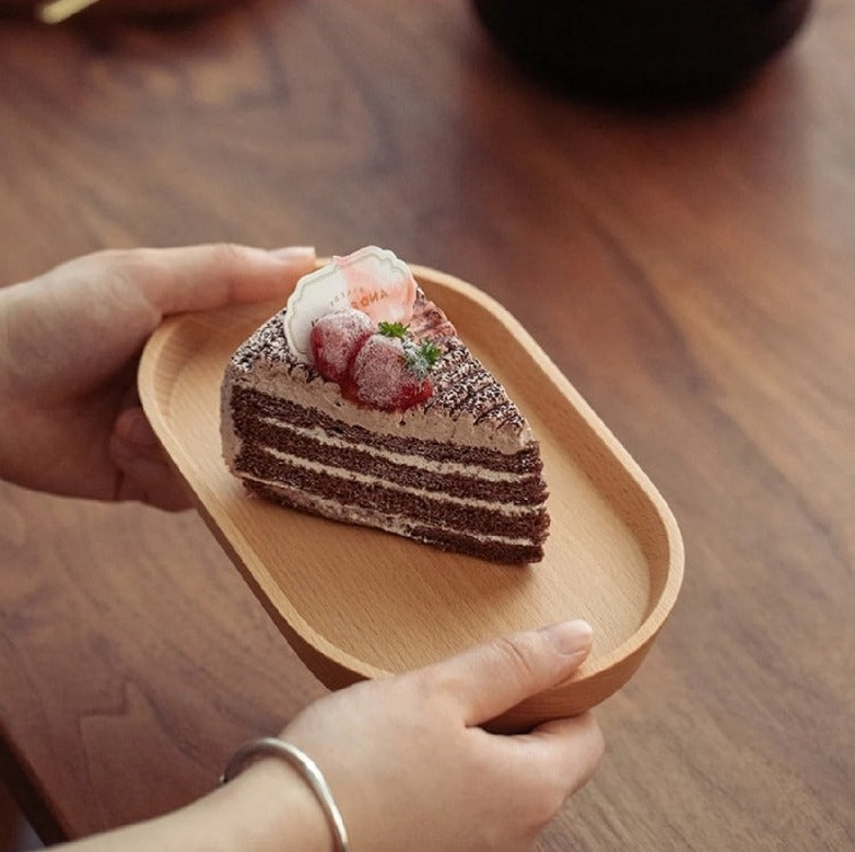 Wooden Oval Trays