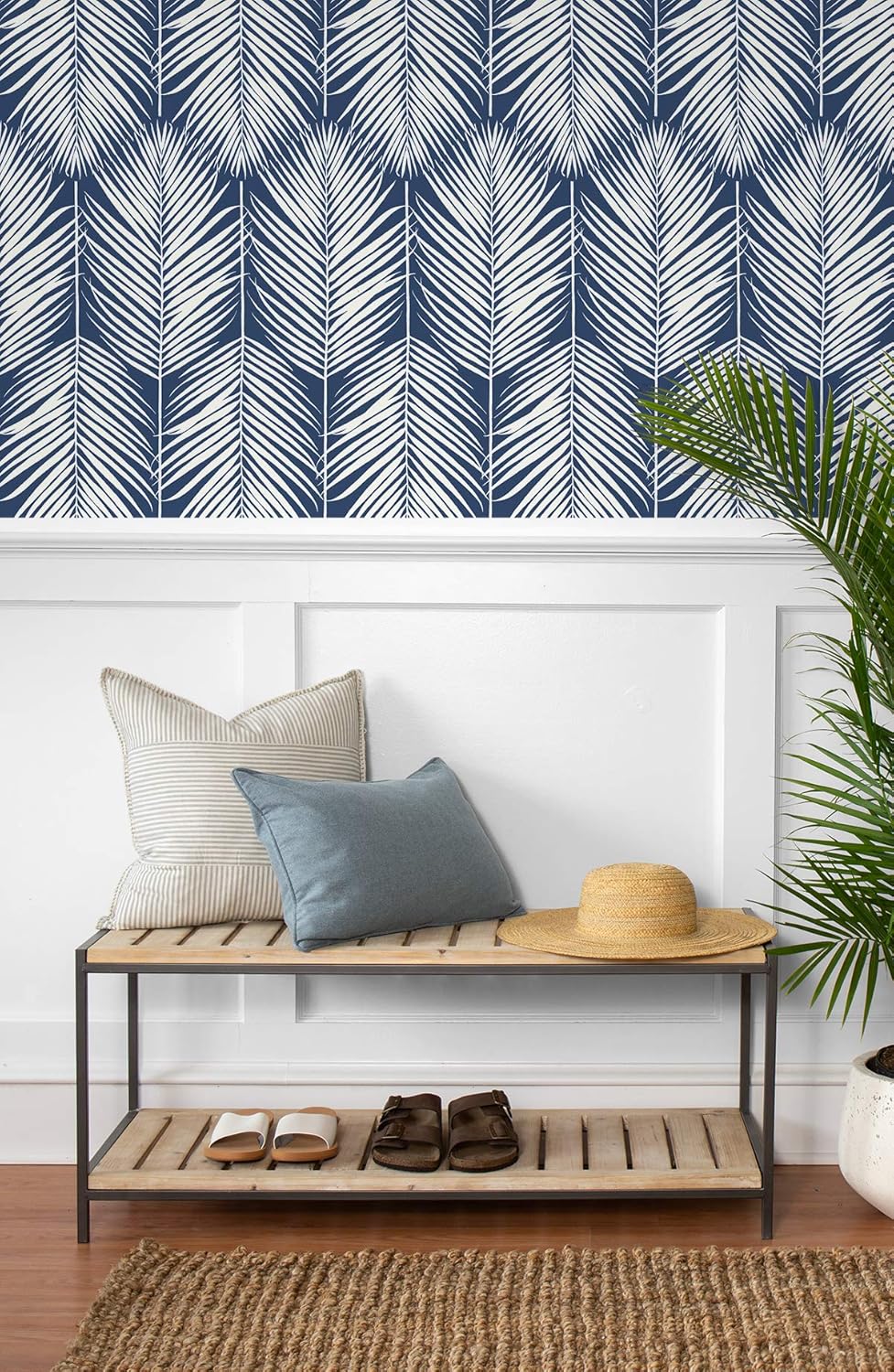 Tropical Leaves Peel and Stick Wallpaper