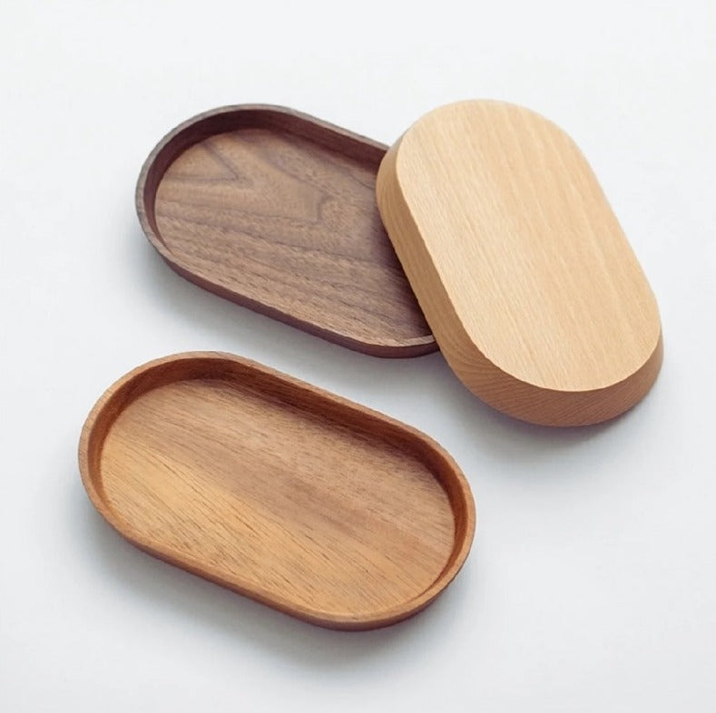Wooden Oval Trays