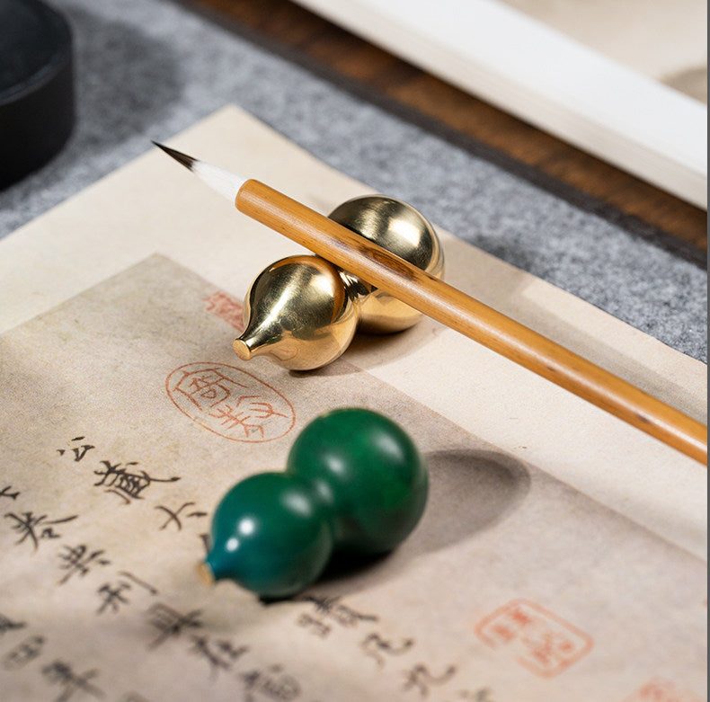 Asian Vintage Style Calligraphy Brush Pen Rest Holder