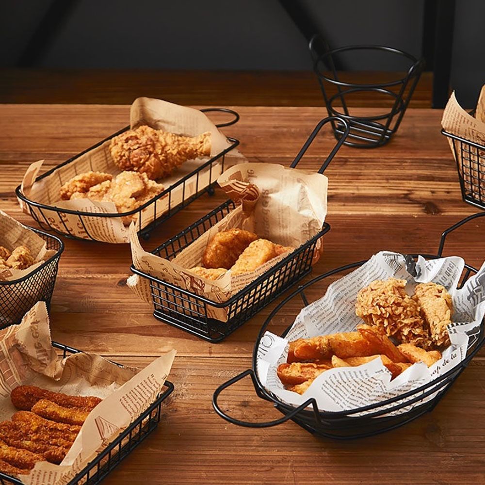 Metal Fryers Baskets with Handle