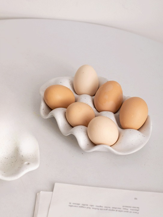 Ceramic Egg Holder Trays
