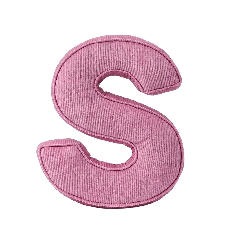 Pink ABC Letter Pillows