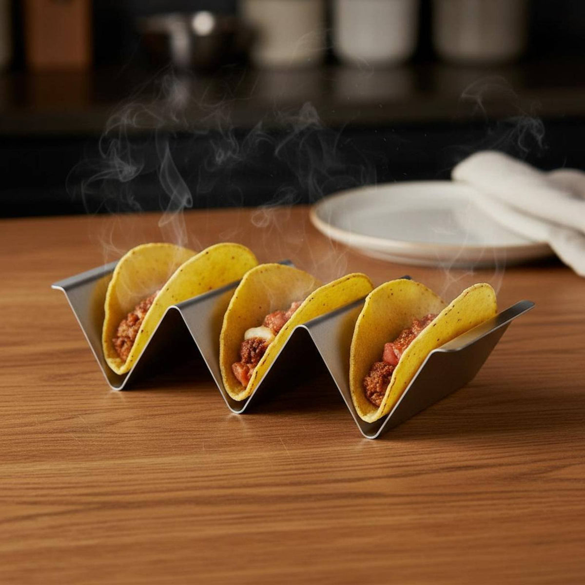 Metal Taco Holder Stand