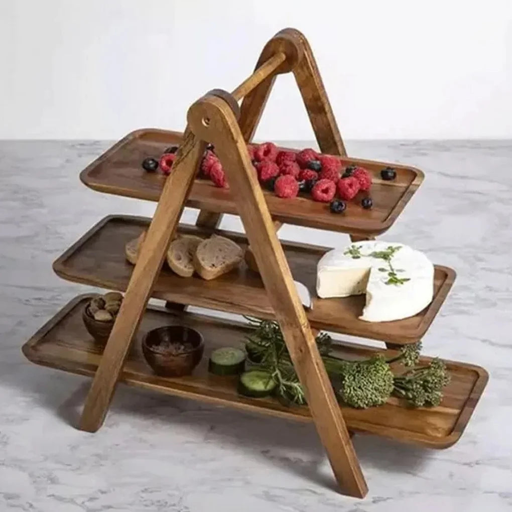 3 Tier Serving Tray Stand