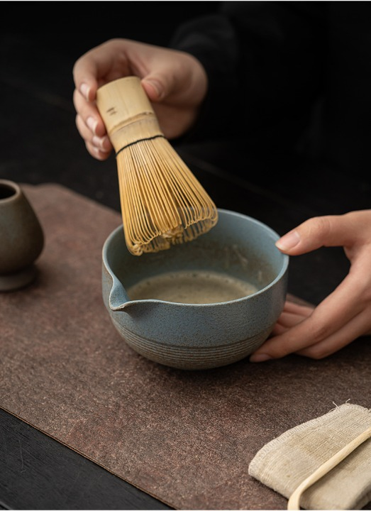 Organic Style Matcha Bowls and Sets