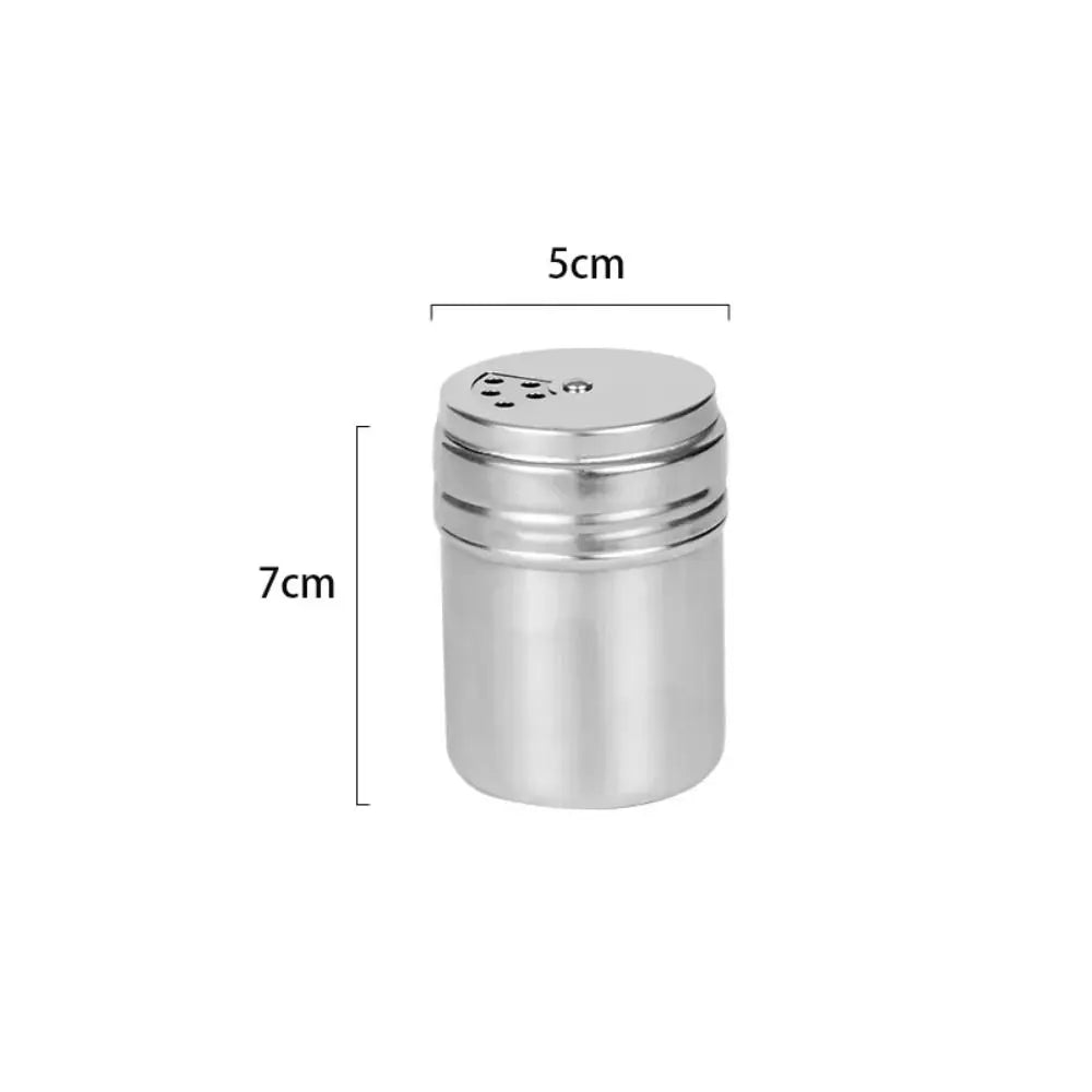 Metal Seasoning Jars with Rotating Cover