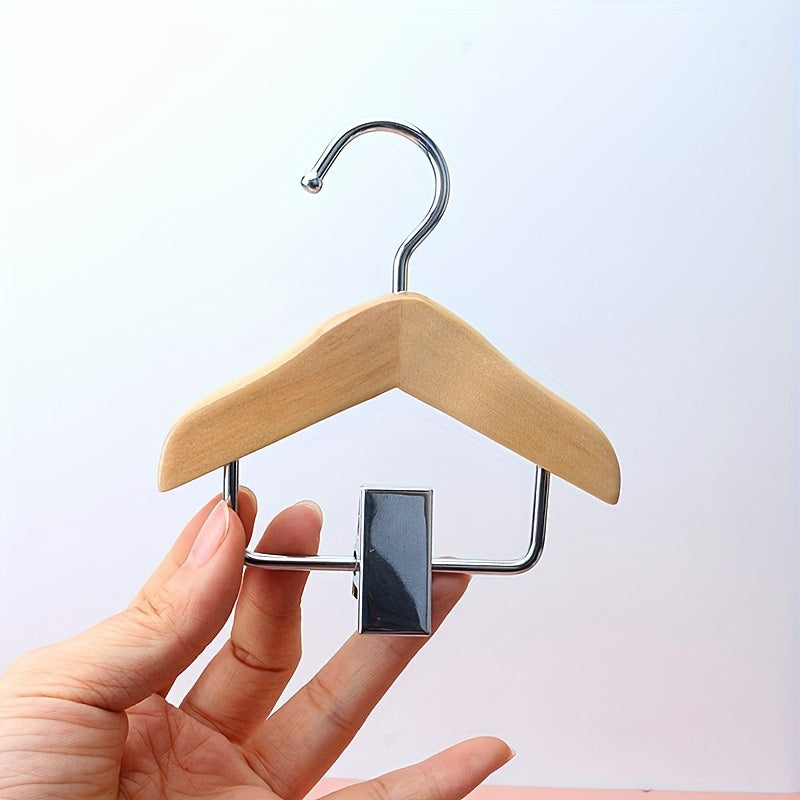 Wooden Mini Wardrobe Hangers