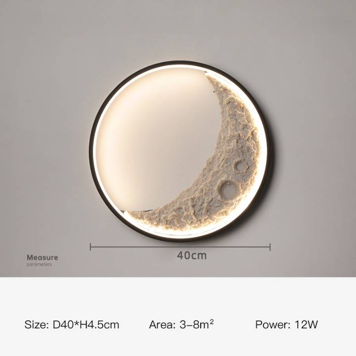 Moon Design Wall Light